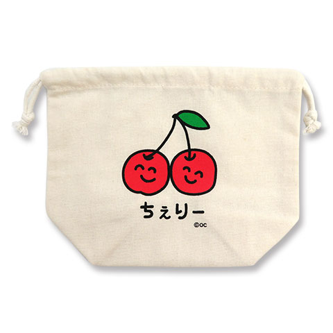 キンチャク ちぇりーさん|キンチャク|POUCH,キンチャク -ポーチ-