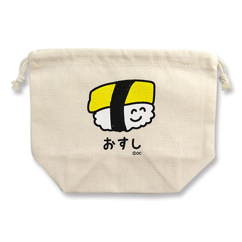 キンチャク おすしさん玉子|キンチャク|×POUCH,キンチャク -ポーチ-
