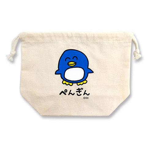 キンチャク ぺんぎんさん|キンチャク|POUCH,キンチャク -ポーチ-