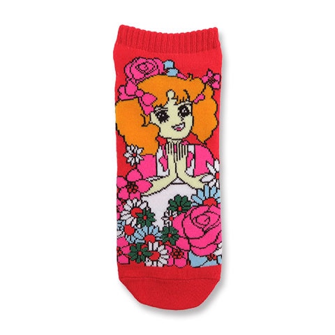 ANKLE SOCKS LADIES 少女 RED|レディース|×SOCKS -ソックス-