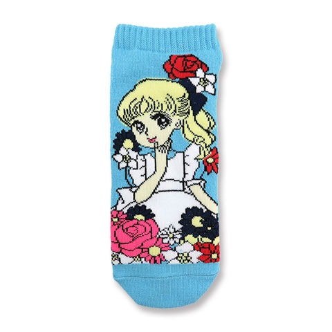 ANKLE SOCKS LADIES 少女 BLUE|レディース|×SOCKS -ソックス-
