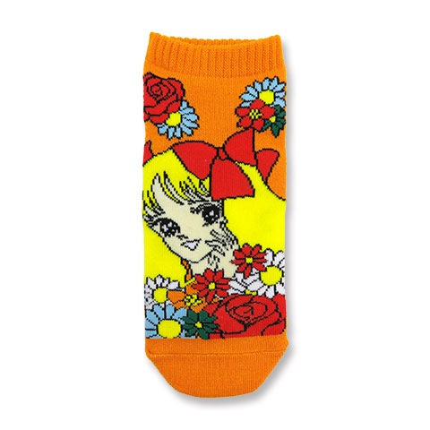 ANKLE SOCKS LADIES 少女 ORANGE|レディース|×SOCKS -ソックス-