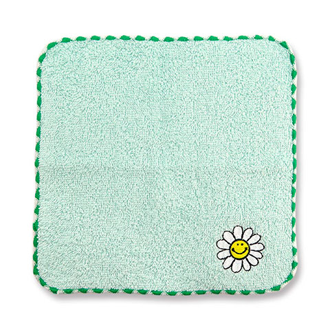 MINI TOWEL DAISY SMILE|MINI TOWEL -ミニタオル-|TOWEL -タオル-