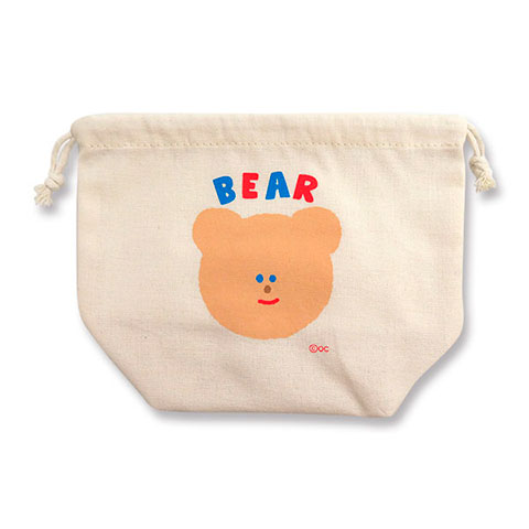 キンチャク BEAR|キンチャク|×POUCH,キンチャク -ポーチ-