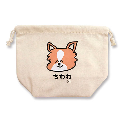 キンチャク ちわわさん|キンチャク|×POUCH,キンチャク -ポーチ-