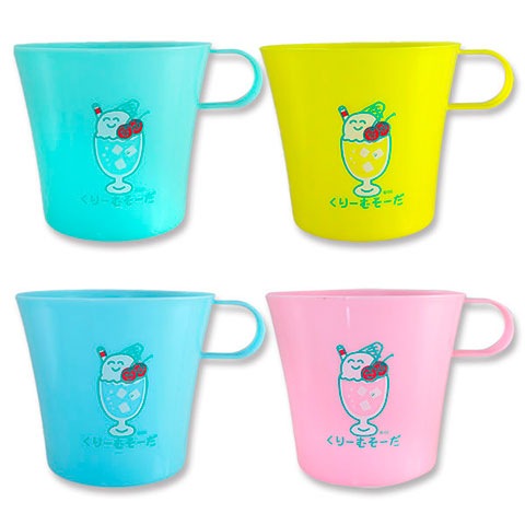 くりーむそーださん COLORFUL MUG CUP 4P SET