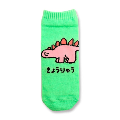 ANKLE SOCKS LADIES きょうりゅうさんピンク