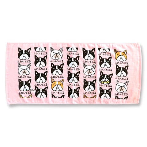 TOWEL ふれんちぶるさん|FACE TOWEL -フェイスタオル-|×TOWEL -タオル-