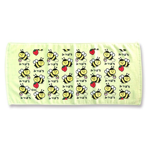 TOWEL みつばちさん|FACE TOWEL -フェイスタオル-|×TOWEL -タオル-