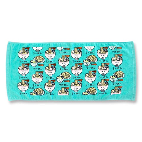 TOWEL らーめんさん|FACE TOWEL -フェイスタオル-|×TOWEL -タオル-