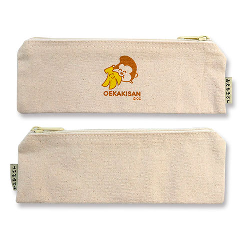スリムポーチ ごりらさんとばななさん|スリムポーチ|×POUCH,キンチャク -ポーチ-