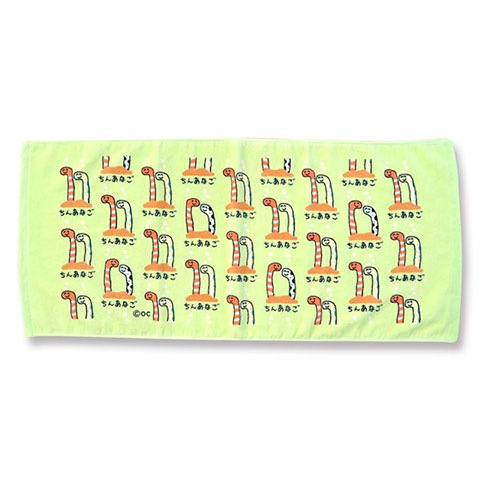 TOWEL ちんあなごさん|FACE TOWEL -フェイスタオル-|×TOWEL -タオル-