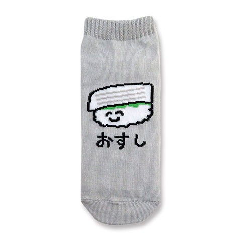 ANKLE SOCKS LADIES おすしさんイカ|レディース|×SOCKS -ソックス-