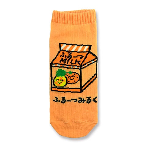 ANKLE SOCKS LADIES ふるーつみるくさん|レディース|×SOCKS -ソックス-