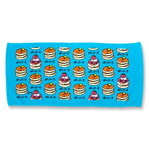 TOWEL ぱんけーきさん|FACE TOWEL -フェイスタオル-|×TOWEL -タオル-