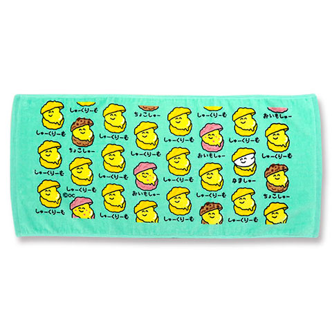 TOWEL しゅーくりーむさん|FACE TOWEL -フェイスタオル-|×TOWEL -タオル-