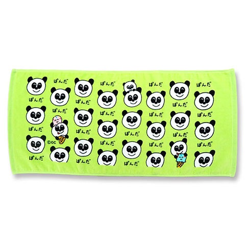 TOWEL ぱんださん|FACE TOWEL -フェイスタオル-|×TOWEL -タオル-
