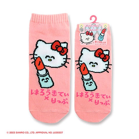 ANKLE SOCKS LADIES サンリオ はろうきてぃ×りっぷさん