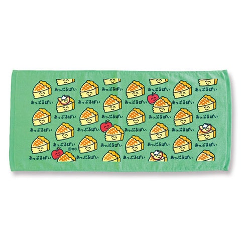 TOWEL あっぷるぱいさん|FACE TOWEL -フェイスタオル-|×TOWEL -タオル-