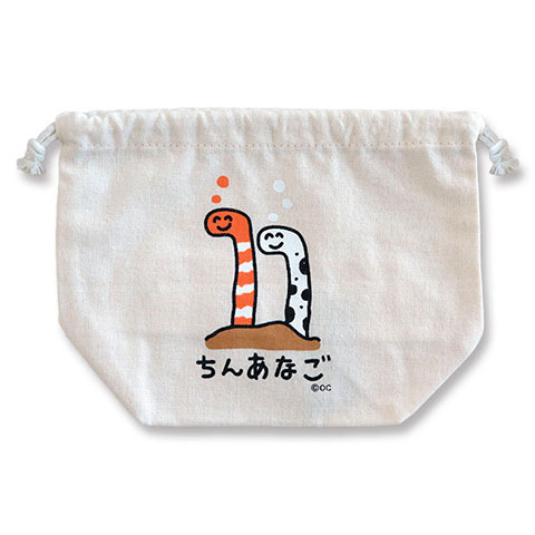キンチャク ちんあなごさん|キンチャク|×POUCH,キンチャク -ポーチ-