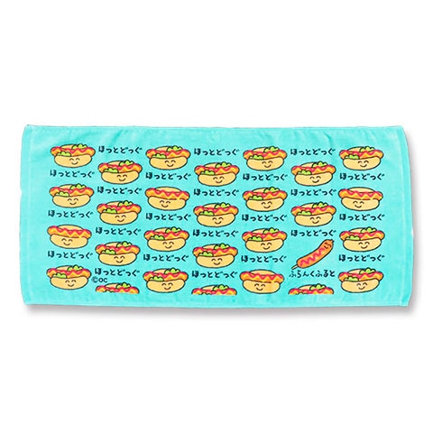 TOWEL ほっとどっぐさん|FACE TOWEL -フェイスタオル-|×TOWEL -タオル-