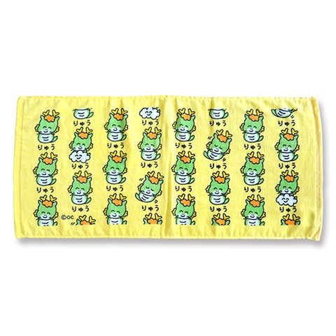 TOWEL りゅうさん|FACE TOWEL -フェイスタオル-|×TOWEL -タオル-