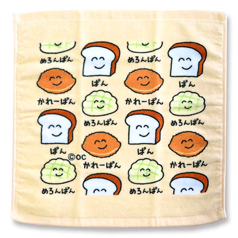 HAND TOWEL いろいろな ぱんさん|HAND TOWEL -ハンドタオル-|×TOWEL -タオル-