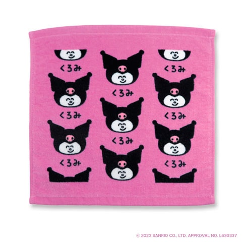 HAND TOWEL サンリオ くろみ|HAND TOWEL -ハンドタオル-|おえかきさん×サンリオキャラクターズ
