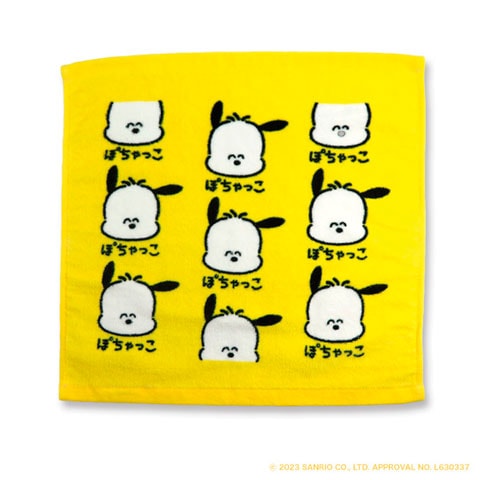 HAND TOWEL サンリオ ぽちゃっこ|HAND TOWEL -ハンドタオル-|おえかきさん×サンリオキャラクターズ