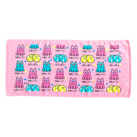 TOWEL ちありーだーさん|FACE TOWEL -フェイスタオル-|×TOWEL -タオル-