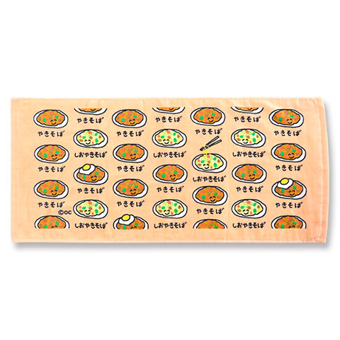 TOWEL やきそばさん|FACE TOWEL -フェイスタオル-|×TOWEL -タオル-