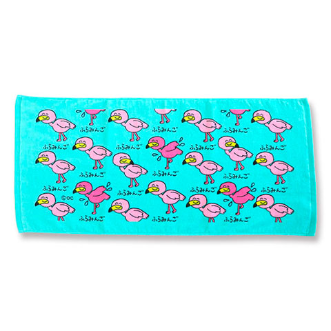 TOWEL ふらみんごさん|FACE TOWEL -フェイスタオル-|×TOWEL -タオル-