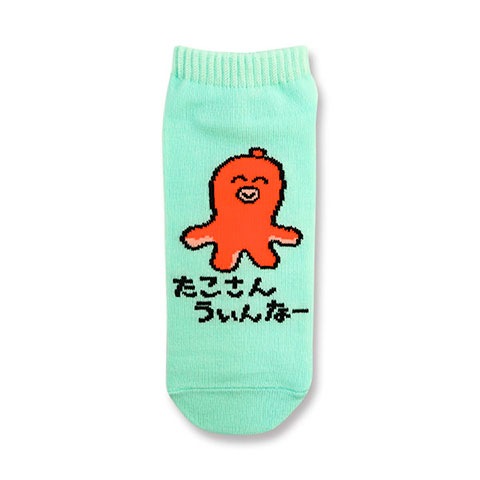 ANKLE SCOKS LADIES たこさんうぃんなー
