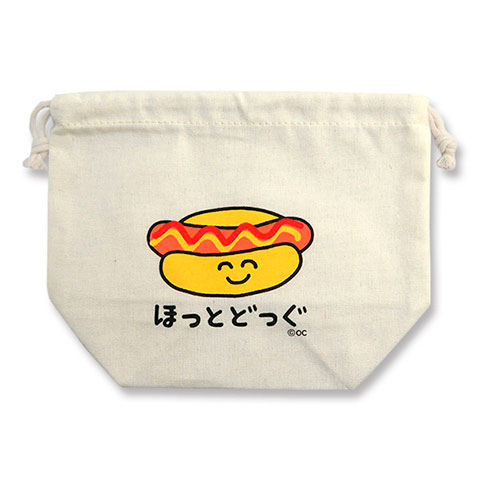 キンチャク ほっとどっぐさん|キンチャク|×POUCH,キンチャク -ポーチ-