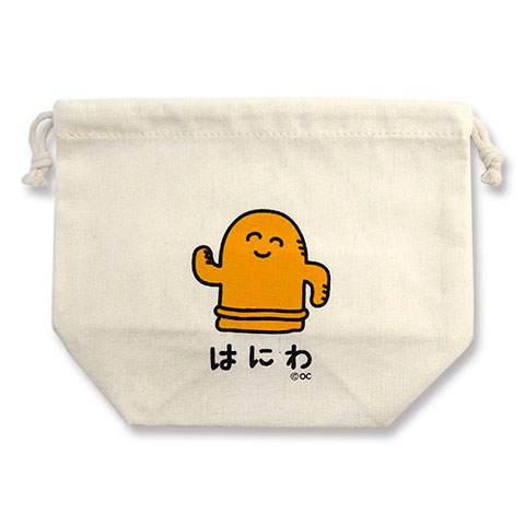 キンチャク はにわさん|キンチャク|×POUCH,キンチャク -ポーチ-