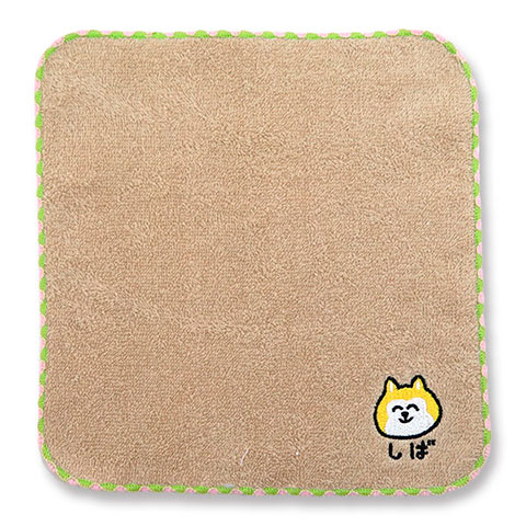 MINI TOWEL しばいぬさん|MINI TOWEL -ミニタオル-|TOWEL -タオル-