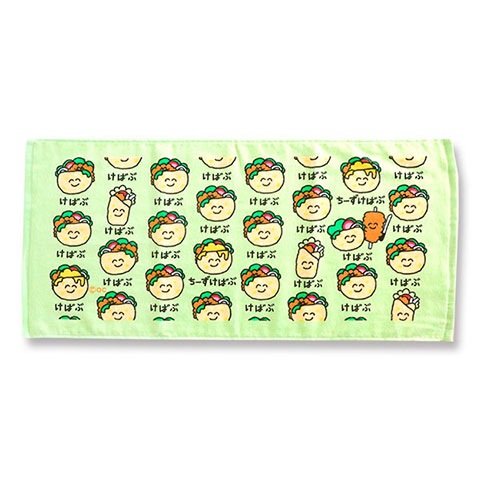 TOWEL けばぶさん|FACE TOWEL -フェイスタオル-|×TOWEL -タオル-