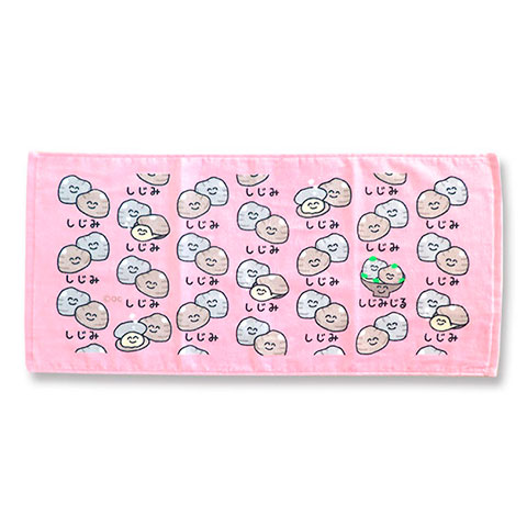 TOWEL しじみさん|FACE TOWEL -フェイスタオル-|×TOWEL -タオル-