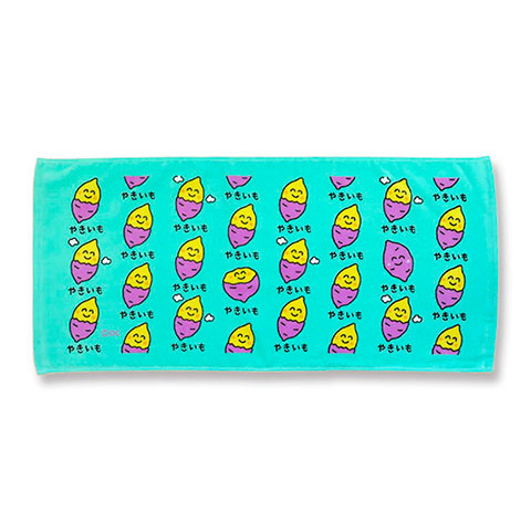 TOWEL やきいもさん|FACE TOWEL -フェイスタオル-|×TOWEL -タオル-
