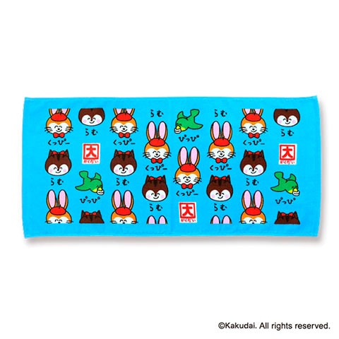 TOWEL クッピーラムネ くっぴーらむねさん|TOWEL -タオル-|×おえかきさん×クッピーラムネ