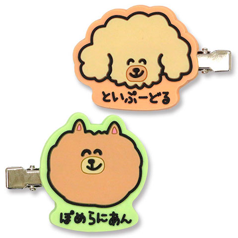 前髪クリップ ぽめらにあんさんとといぷーどるさん