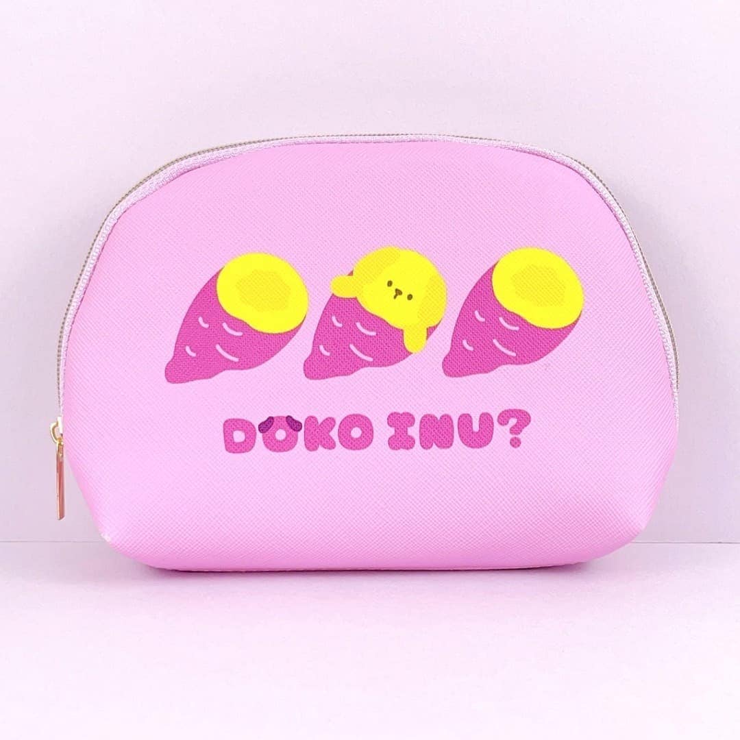 ティッシュポーチ ドコイヌ さつまいも