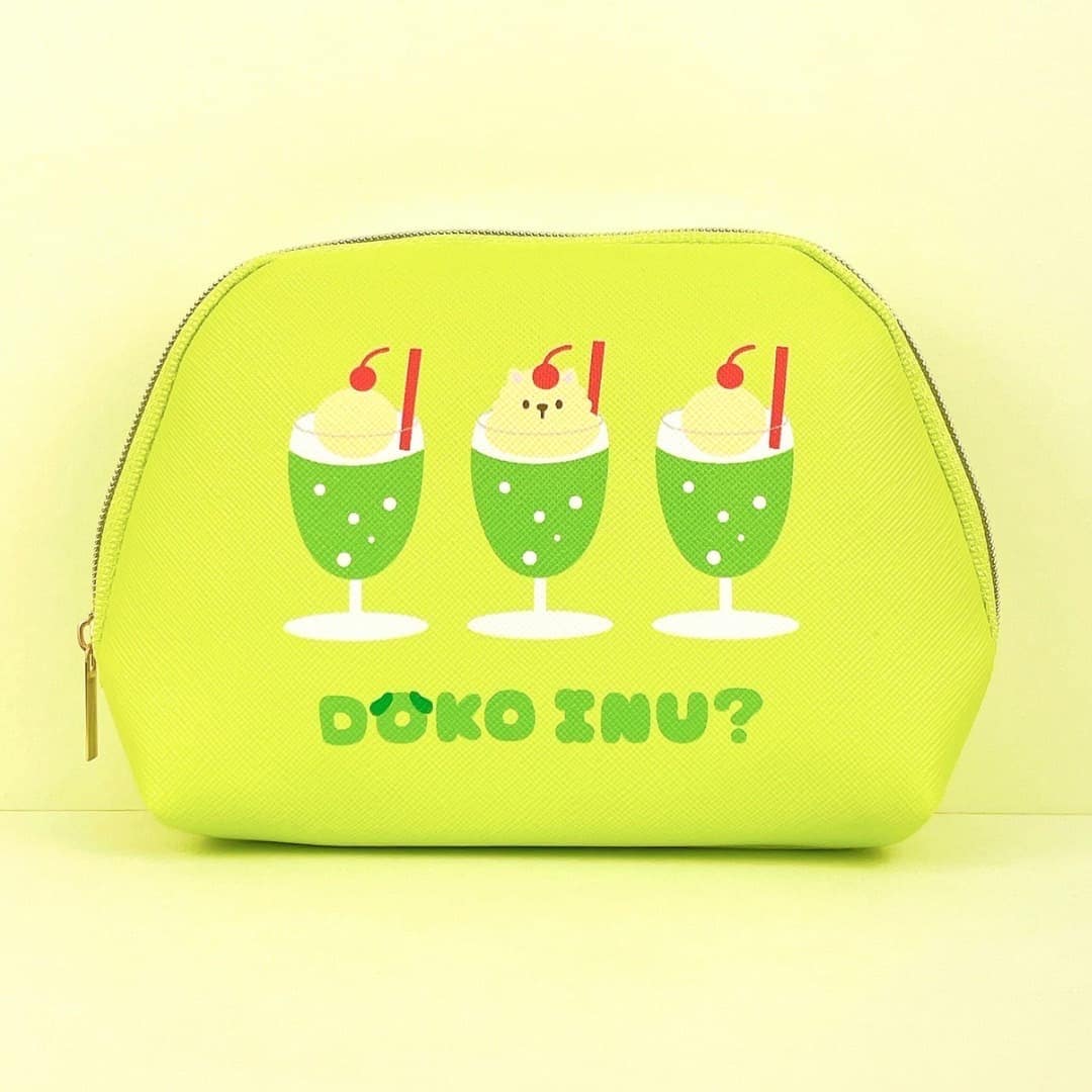 ティッシュポーチ ドコイヌ クリームソーダ