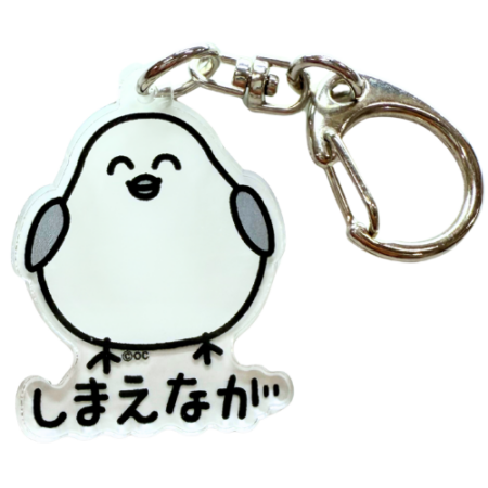 EC限定！おえかきさん ミニアクリルキーホルダー　しまえながさん