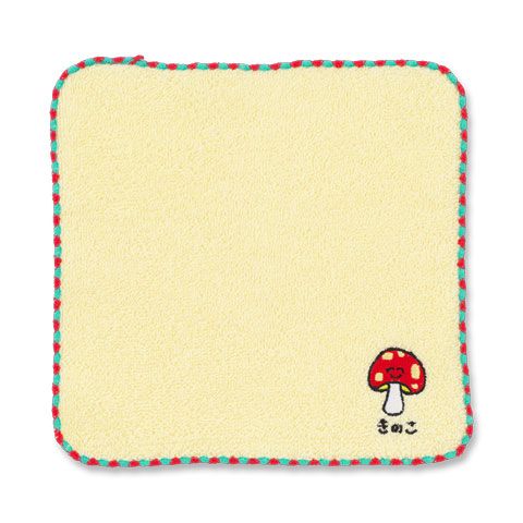MINI TOWEL きのこさん|ミニタオル|ミニタオル