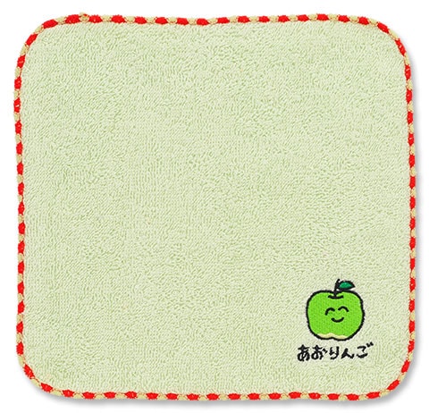MINI TOWEL あおりんごさん | ミニタオル,ミニタオル | 『オクタニ