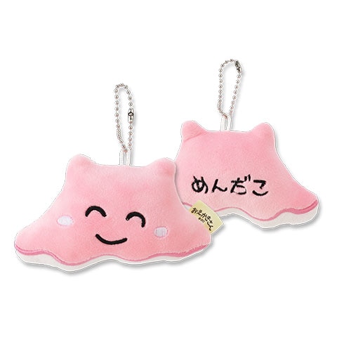 もちもちぬいぐるみキーホルダー めんだこさん