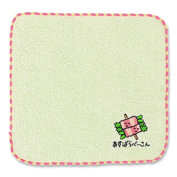 おえかきさん ミニタオル あすぱらべーこんさん