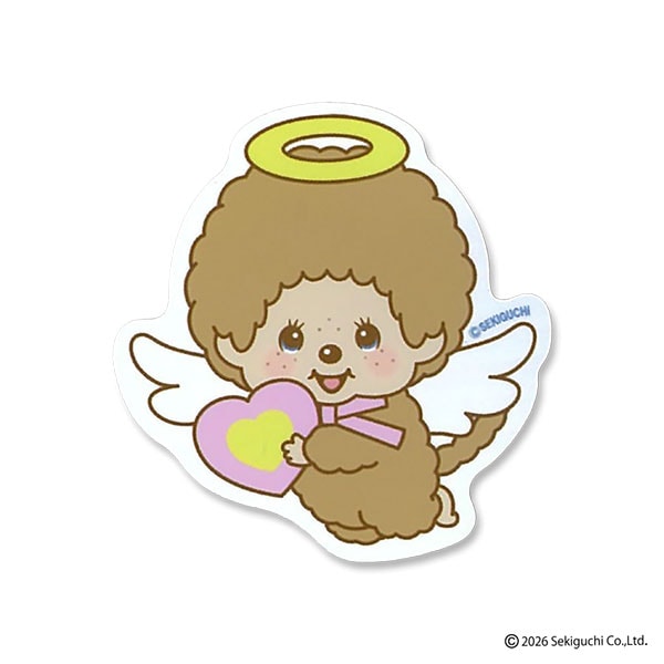 ビニールステッカー MONCHHICHI BOY エンジェル