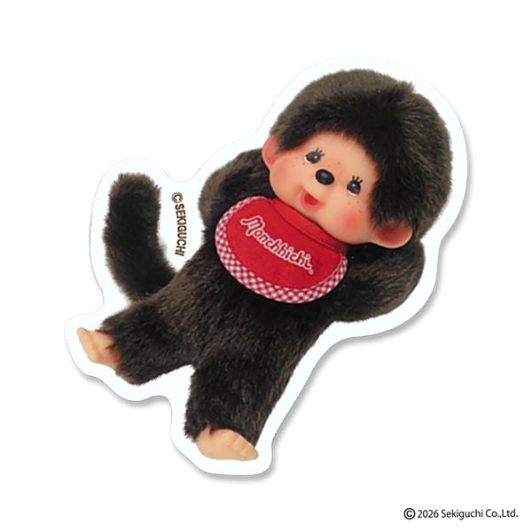 ビニールステッカー MONCHHICHI BOY リラックス｜おえかきさん 公式